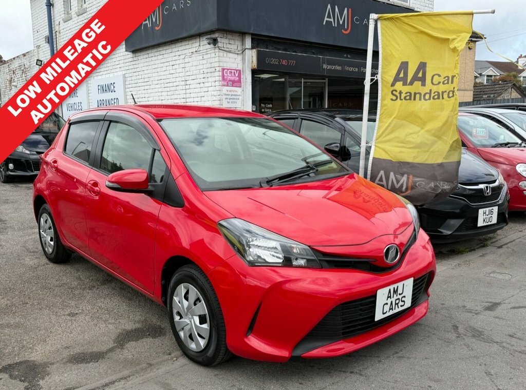 Toyota Vitz Hatchback Red