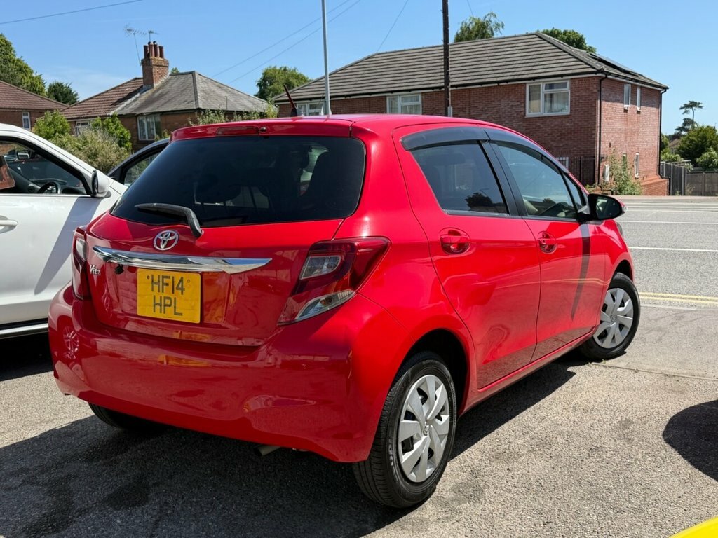 Toyota Vitz Hatchback Red #6