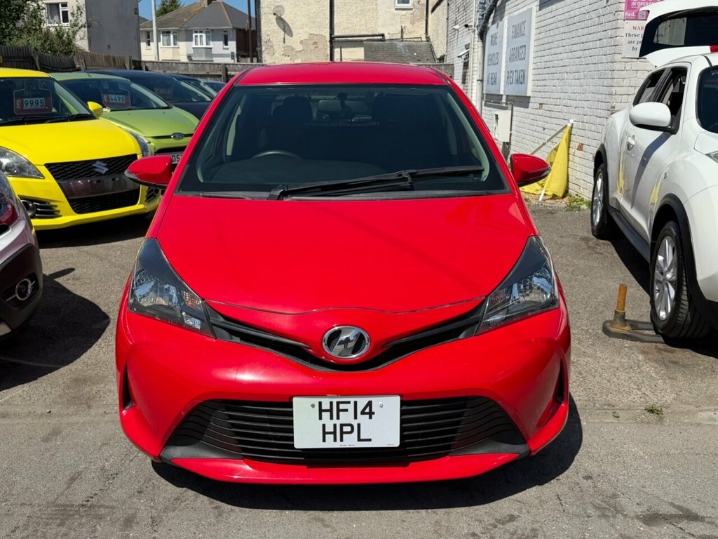 Toyota Vitz Hatchback Red #2