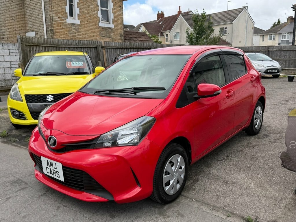 Toyota Vitz Hatchback Red #3