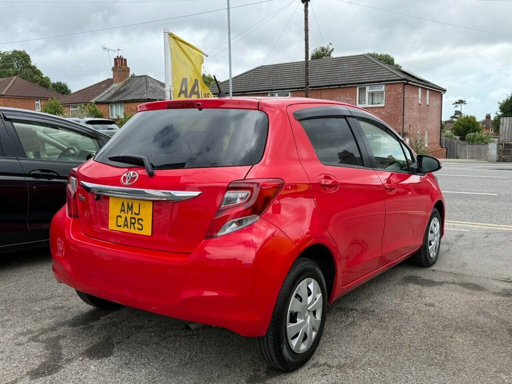 Toyota Vitz Hatchback Red #6