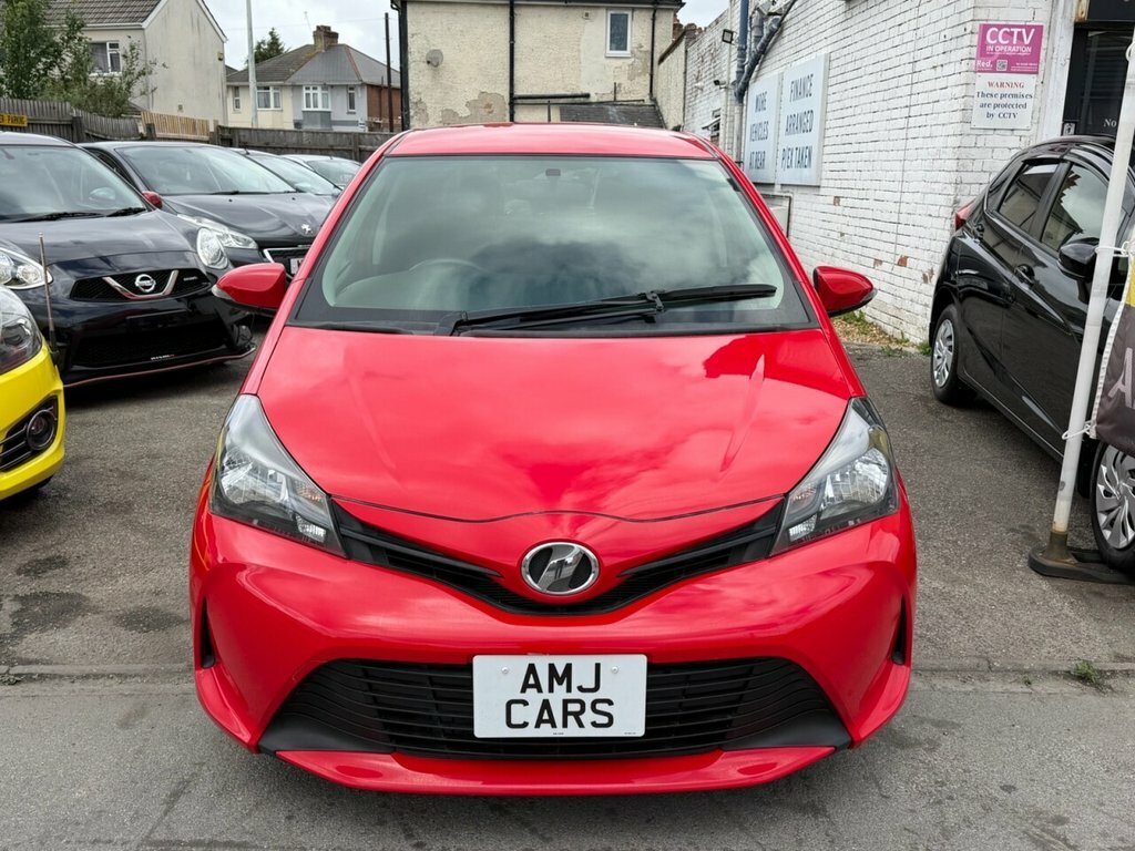 Toyota Vitz Hatchback Red #2