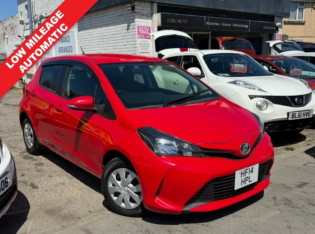 Toyota Vitz Hatchback Red