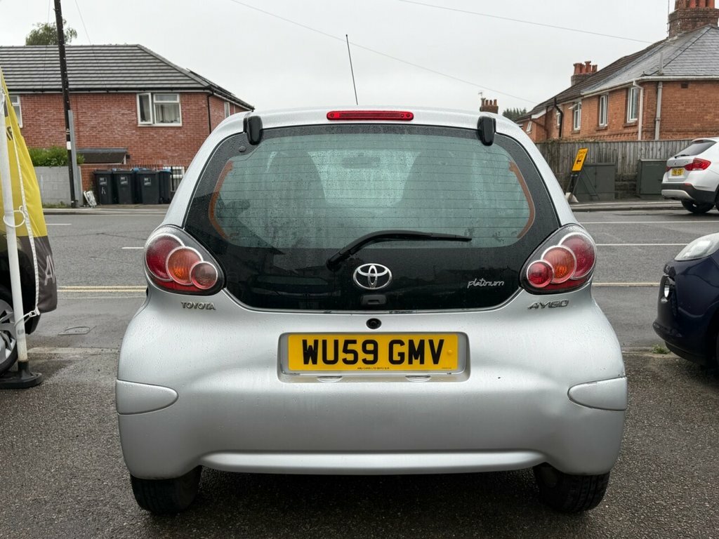 Toyota Aygo 1L Platinum WU59GMV Silver #5