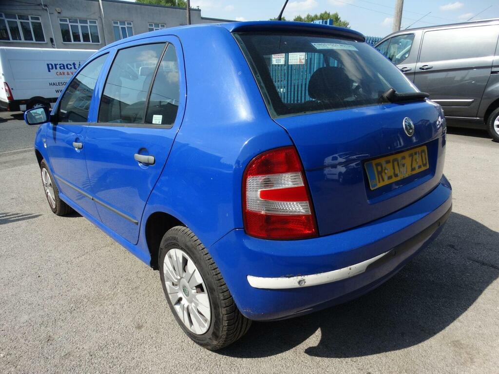 Skoda Fabia 1.9 Tdi Pure Drive Ambiente 2006 Blue #2