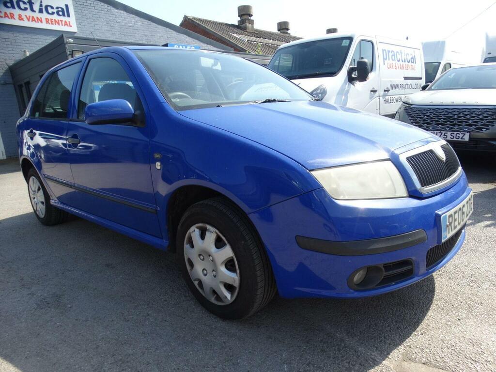 Skoda Fabia 1.9 Tdi Pure Drive Ambiente 2006 Blue