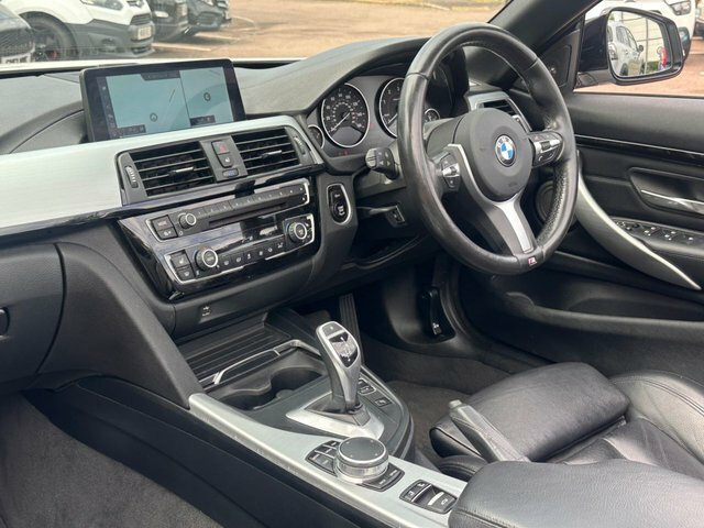 BMW 4 Series 435D Xdrive M Sport White #9