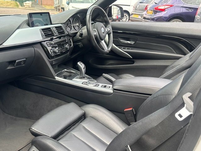 BMW 4 Series 435D Xdrive M Sport White #10