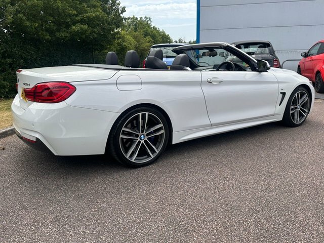 BMW 4 Series 435D Xdrive M Sport White #8