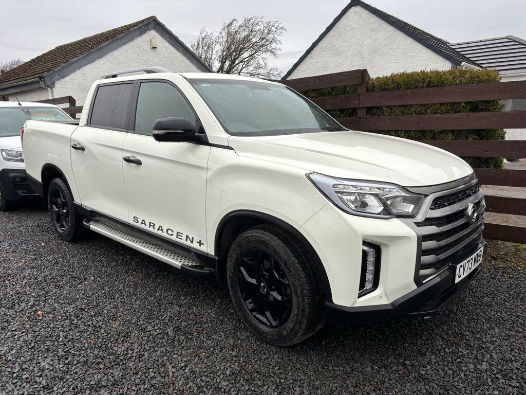 SsangYong Musso Pickup 2.2D Saracen Plus 4Wd Lwb Euro 6 White