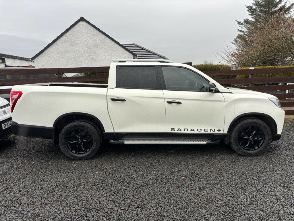 SsangYong Musso Pickup 2.2D Saracen Plus 4Wd Lwb Euro 6 CV73WNB White #5