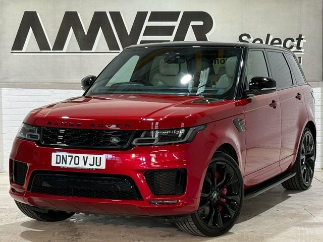 Land Rover Range Rover Sport 3.0 P400 Mhev Hst Suv 4Wd Euro 6 Red
