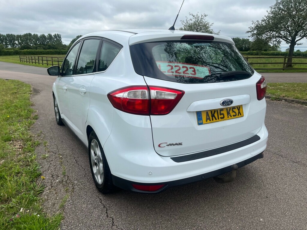 Ford C-Max 1.6 Tdci Zetec White #7
