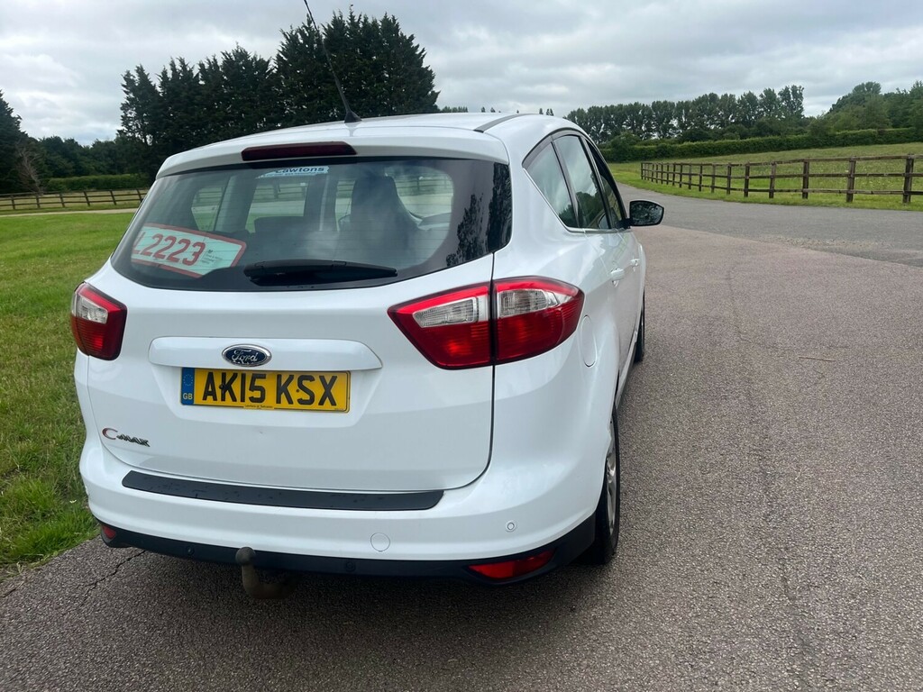 Ford C-Max 1.6 Tdci Zetec Mpv White #5
