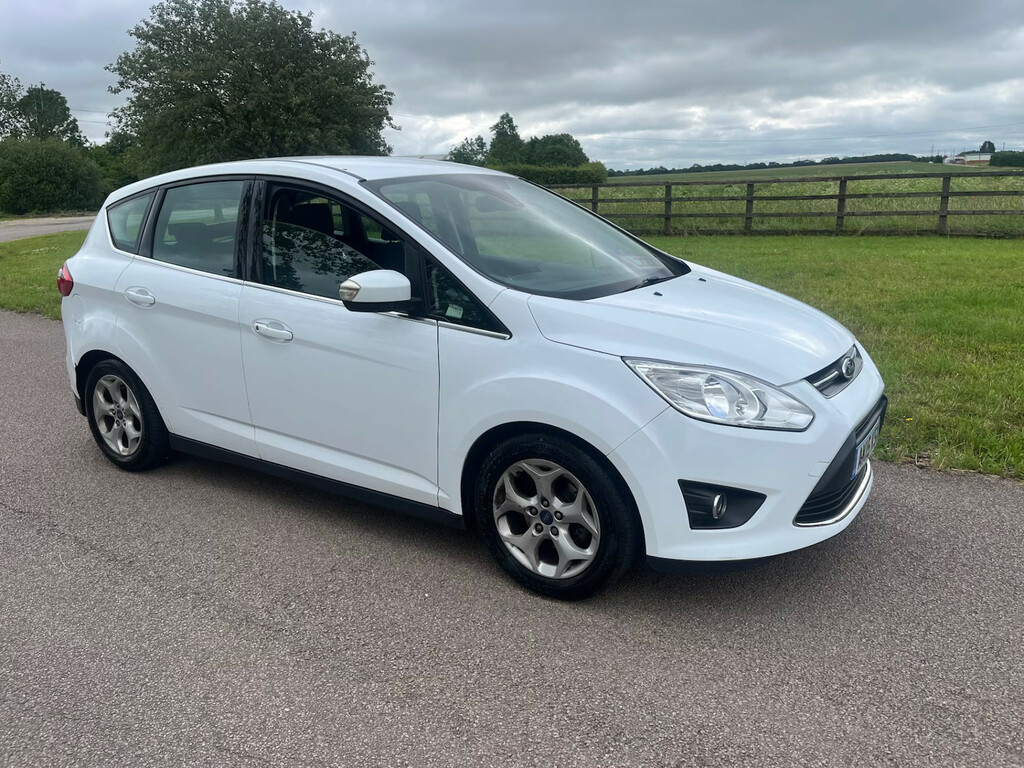 Ford C-Max 1.6 Tdci Zetec Mpv White #2
