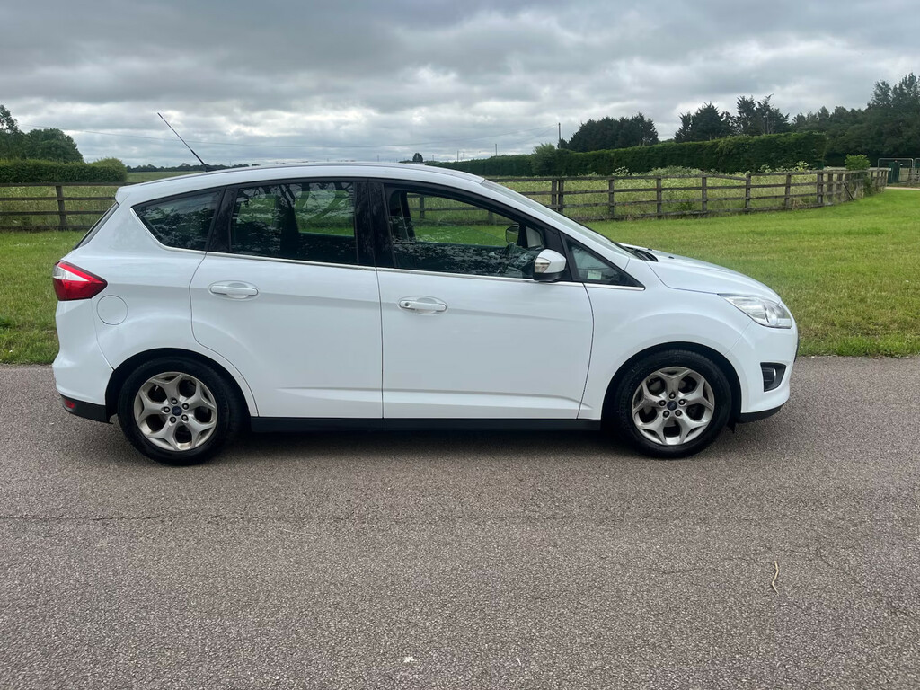 Ford C-Max 1.6 Tdci Zetec Mpv White #3