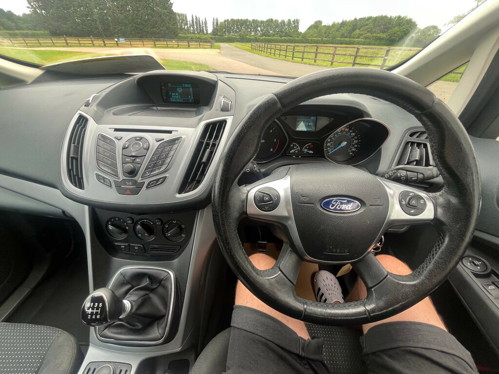 Ford C-Max 1.6 Tdci Zetec White #20