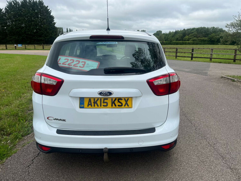 Ford C-Max 1.6 Tdci Zetec Mpv White #6