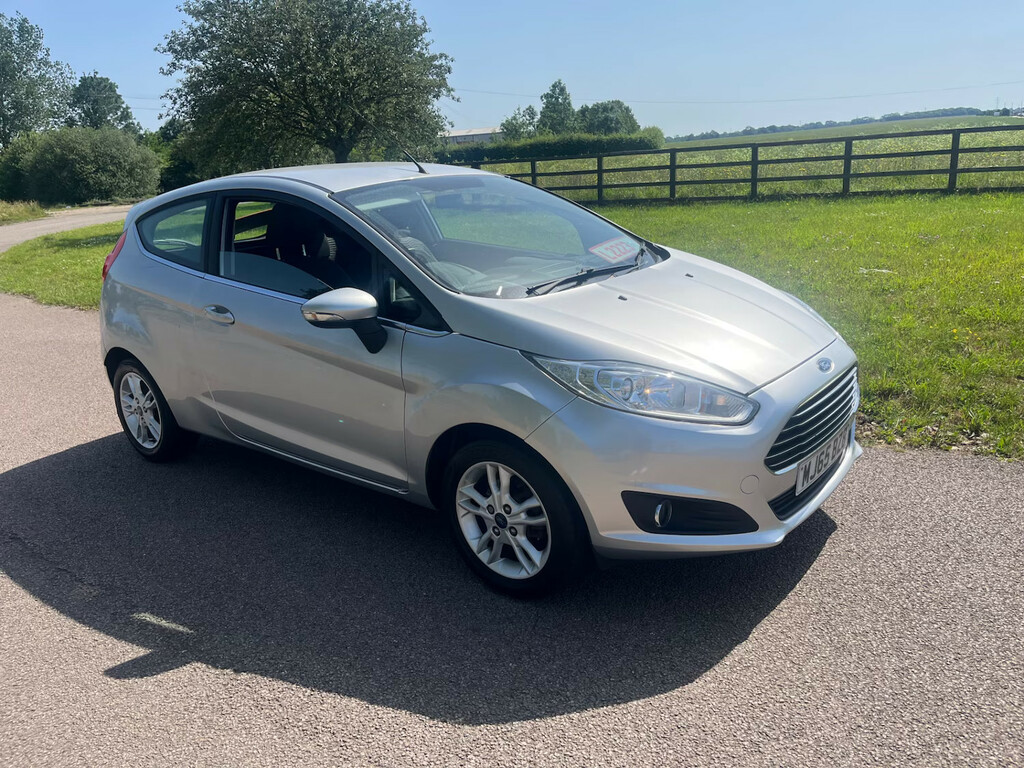 Ford Fiesta 1.5 Tdci Zetec Hatchback Silver #2