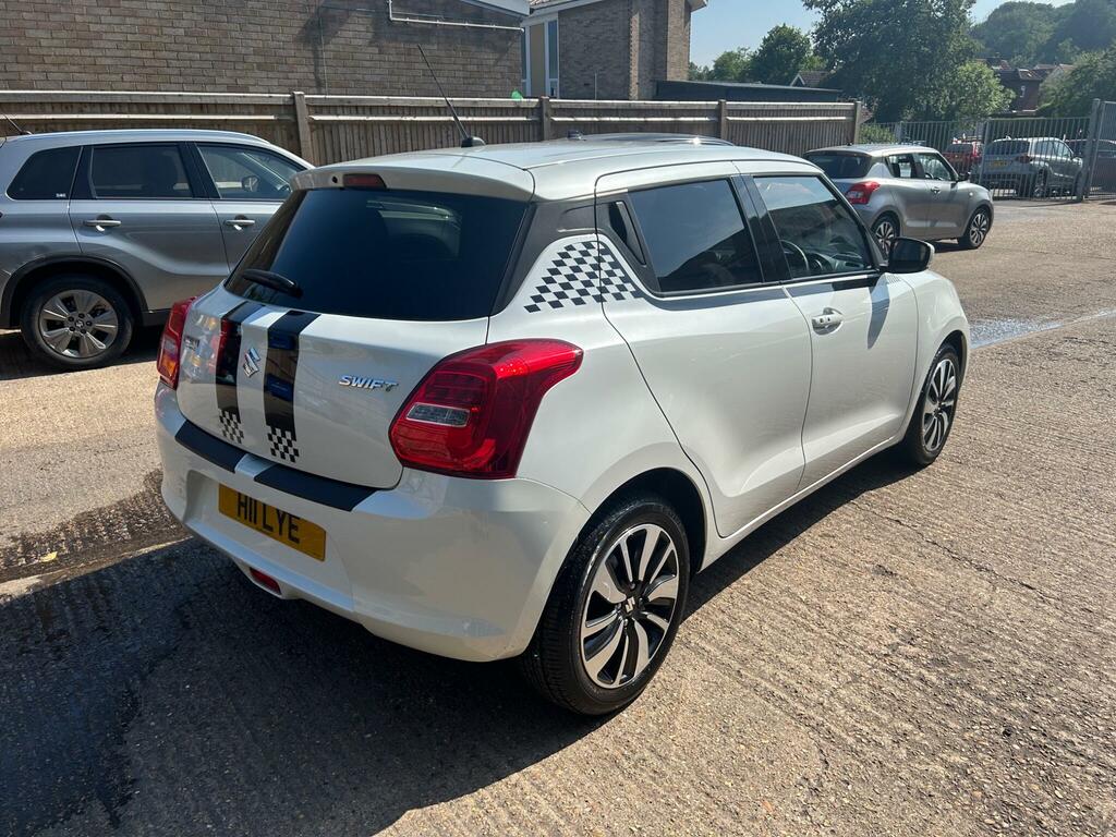 Suzuki Swift 1.0 Boosterjet Sz5 Euro 6 White #5