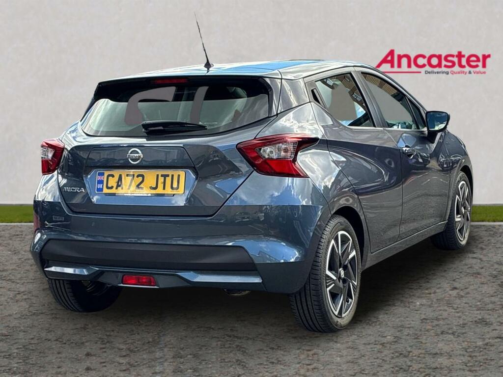 Nissan Micra 1.0 Ig-t 92 Acenta Cvt Vision Pack CA72JTU Grey #3