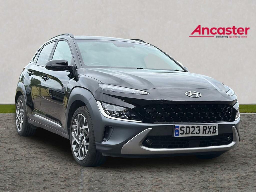 Hyundai Kona 1.6 Gdi Hybrid Ultimate Dct Black