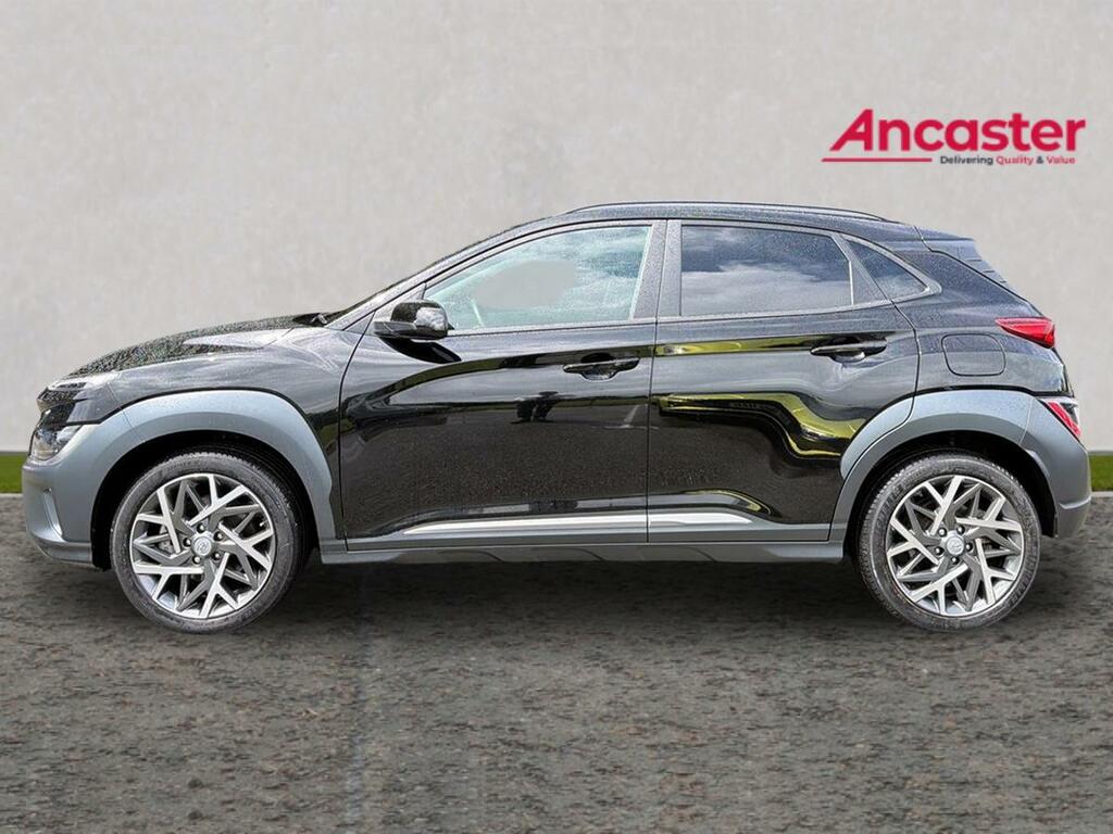 Hyundai Kona 1.6 Gdi Hybrid Premium Dct ML22YFJ Black #6
