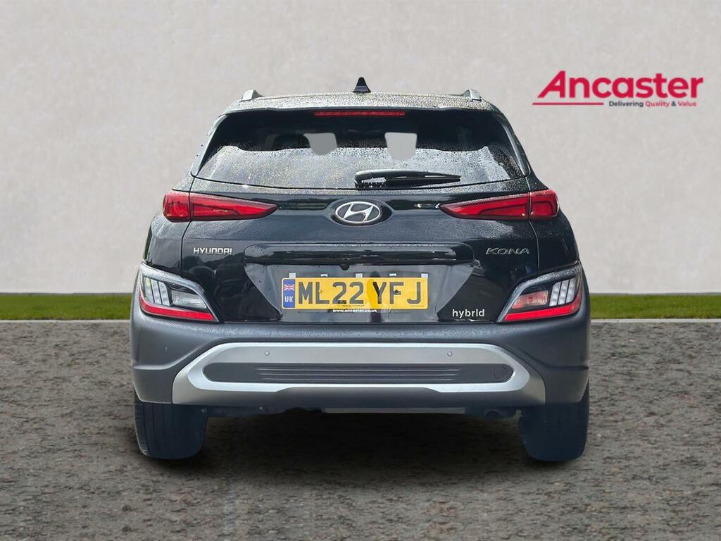 Hyundai Kona 1.6 Gdi Hybrid Premium Dct ML22YFJ Black #4