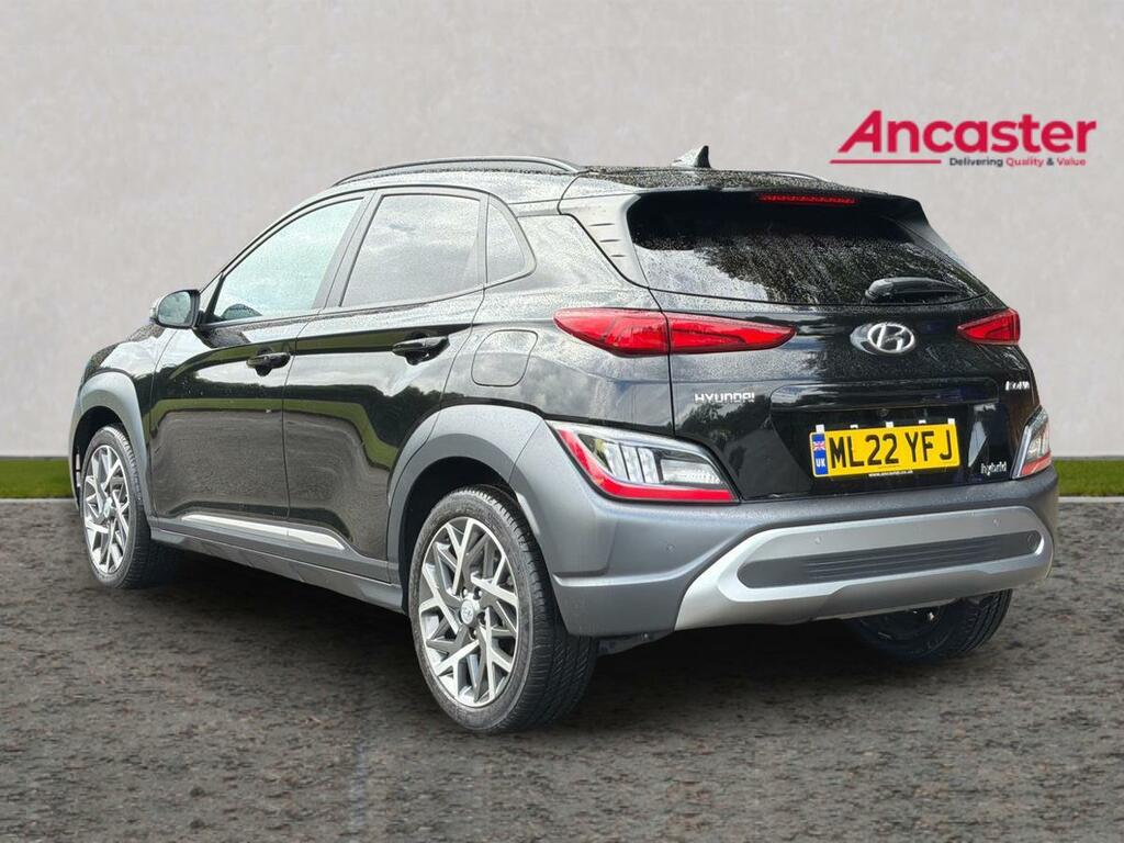 Hyundai Kona 1.6 Gdi Hybrid Premium Dct ML22YFJ Black #5