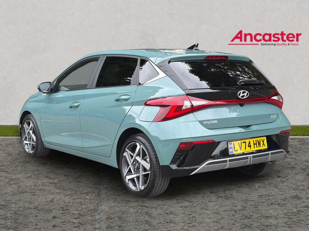 Hyundai I20 1.0T Gdi Ultimate Dct LV74HWX Green #5