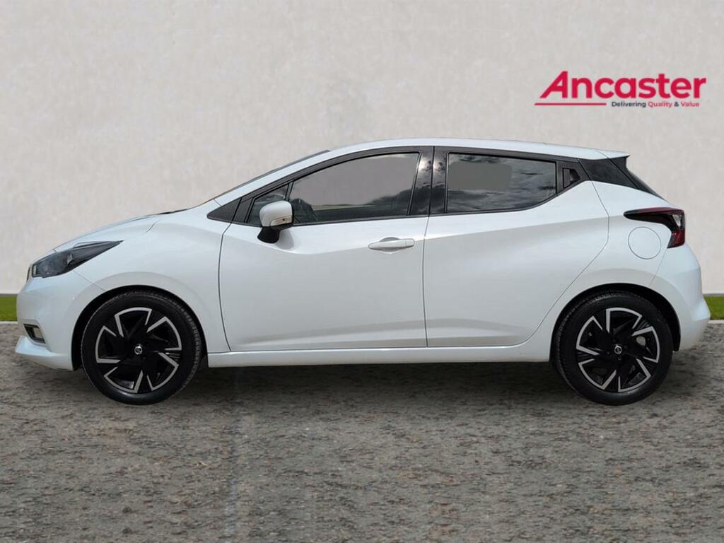 Nissan Micra 1.0 Ig-t 92 Acenta Cvt KE21XYG White #6