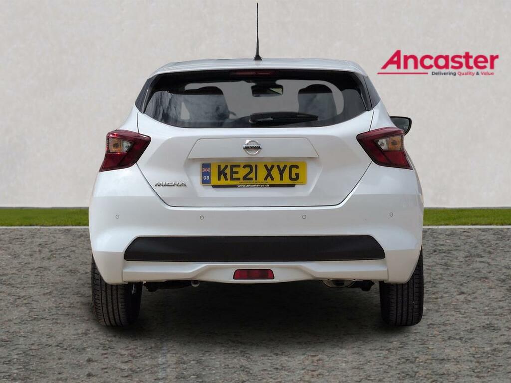 Nissan Micra 1.0 Ig-t 92 Acenta Cvt KE21XYG White #4