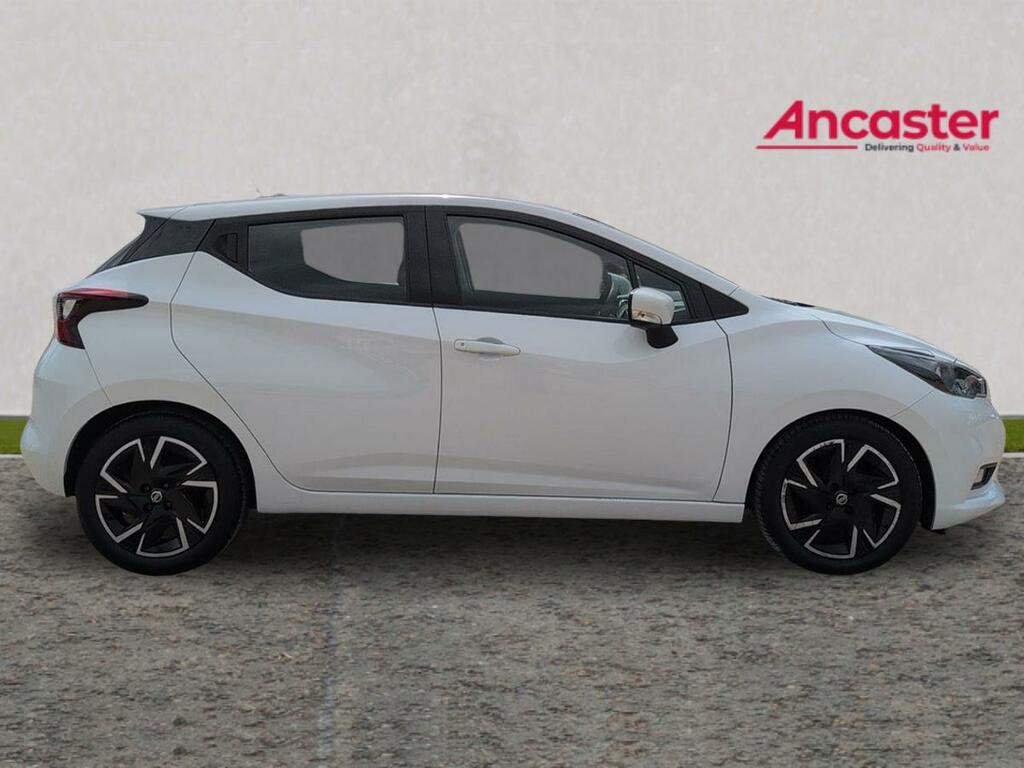 Nissan Micra 1.0 Ig-t 92 Acenta Cvt KE21XYG White #2