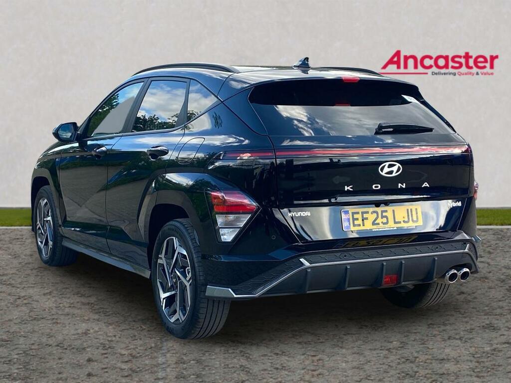 Hyundai Kona 1.6 Hybrid 129 N Line Dct EF25LJU Black #5