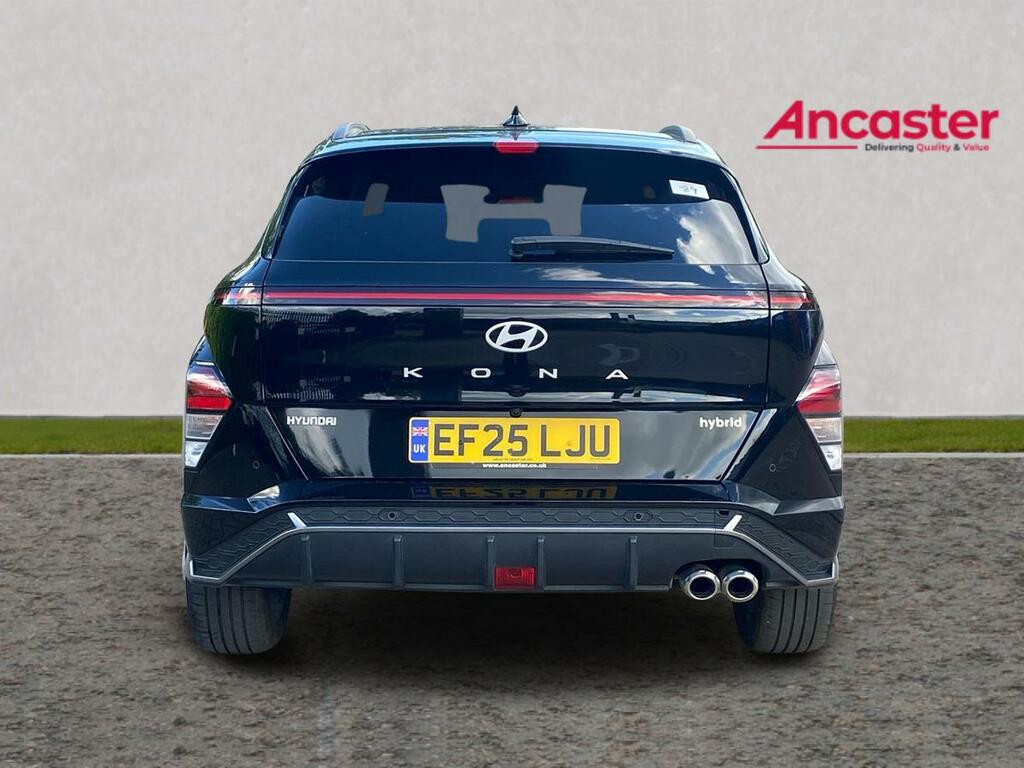 Hyundai Kona 1.6 Hybrid 129 N Line Dct EF25LJU Black #4