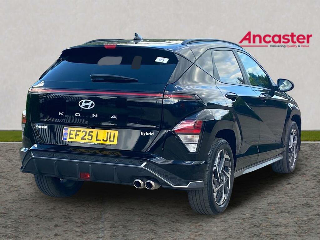 Hyundai Kona 1.6 Hybrid 129 N Line Dct EF25LJU Black #3