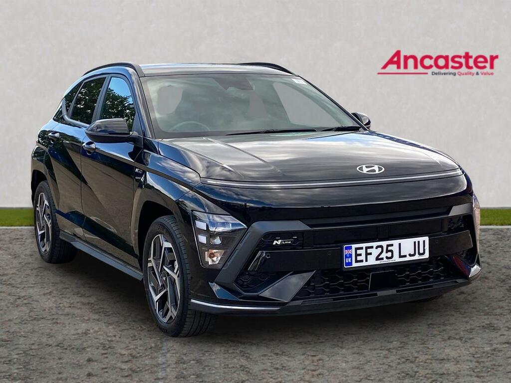 Hyundai Kona 1.6 Hybrid 129 N Line Dct Black