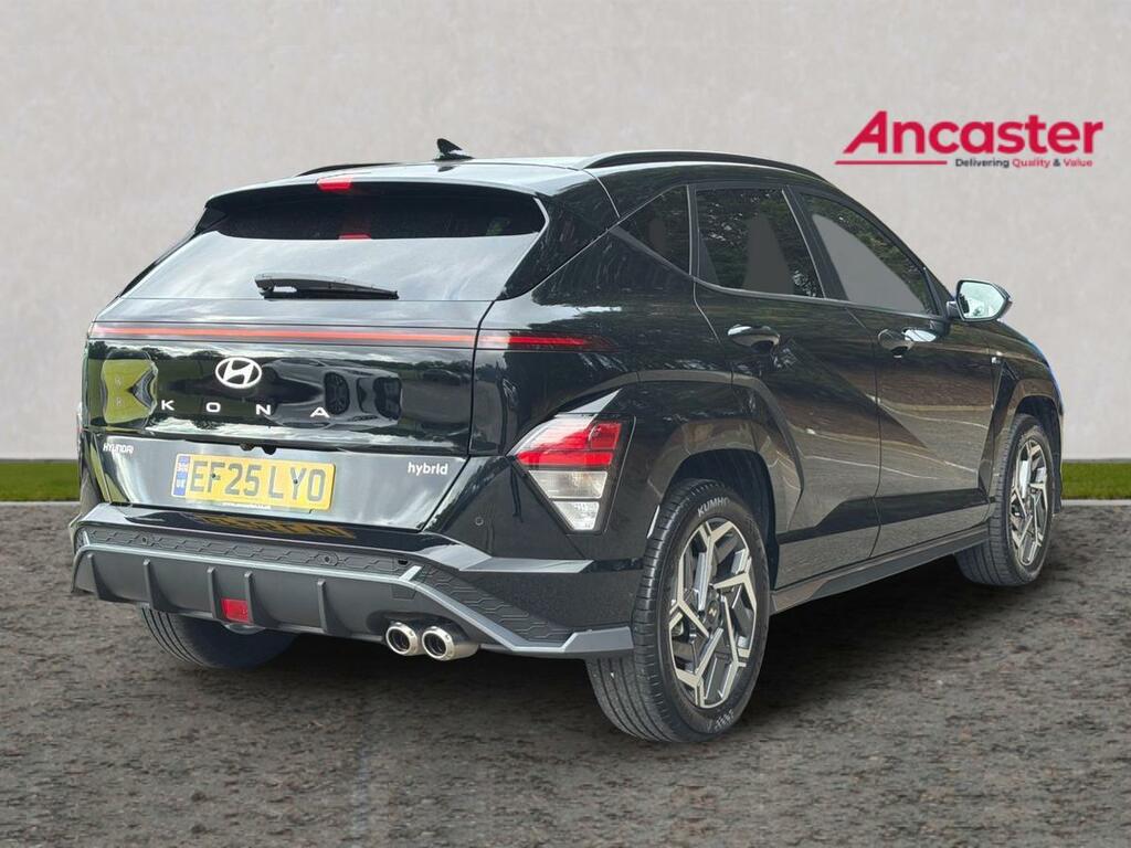 Hyundai Kona 1.6 Hybrid 129 N Line Dct EF25LYO Black #3