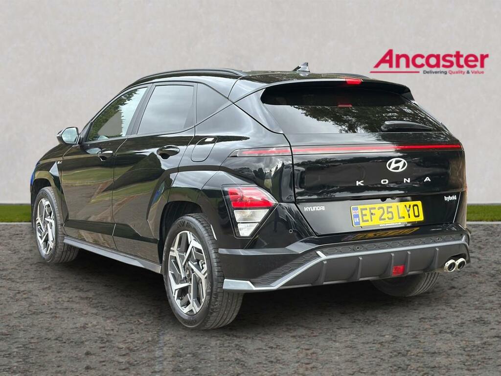 Hyundai Kona 1.6 Hybrid 129 N Line Dct EF25LYO Black #5