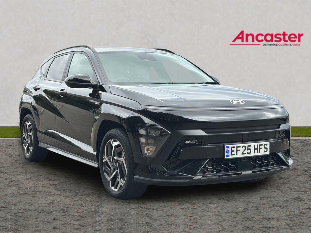 Hyundai Kona 1.6 Hybrid 129 N Line Dct Black