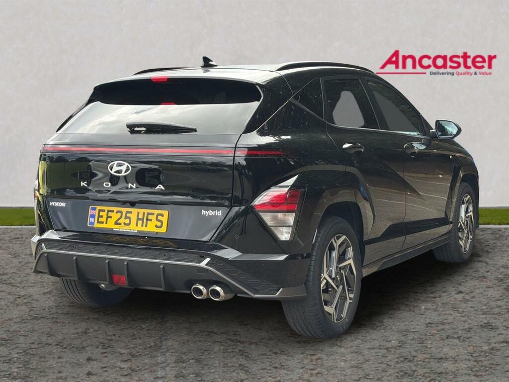 Hyundai Kona 1.6 Hybrid 129 N Line Dct EF25HFS Black #3