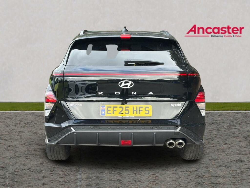 Hyundai Kona 1.6 Hybrid 129 N Line Dct EF25HFS Black #4
