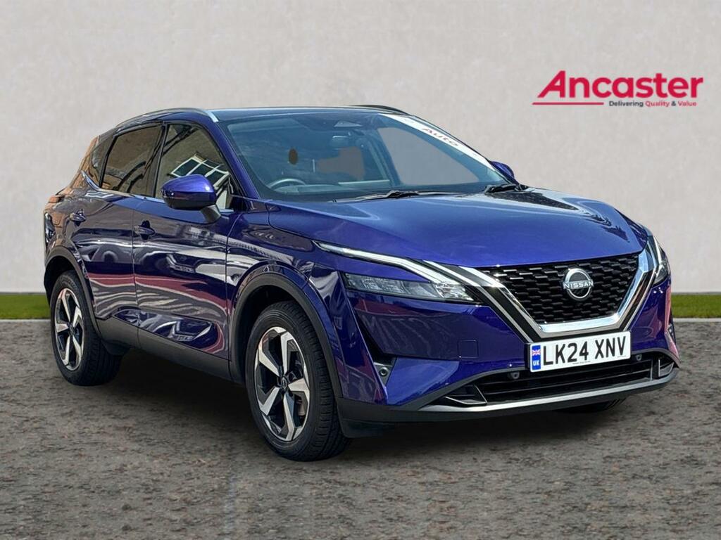 Nissan Qashqai 1.3 Dig-t Mh 158 N-connecta Glass Rf Xtronic Blue