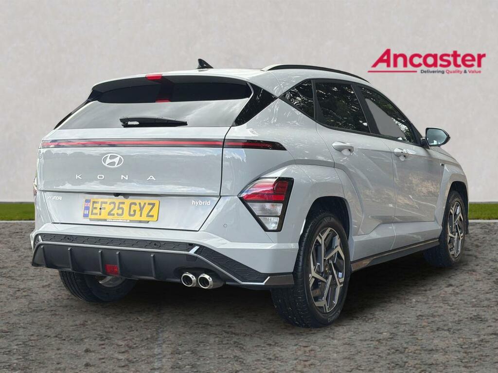 Hyundai Kona 1.6 Hybrid 129 N Line Dct EF25GYZ Grey #3