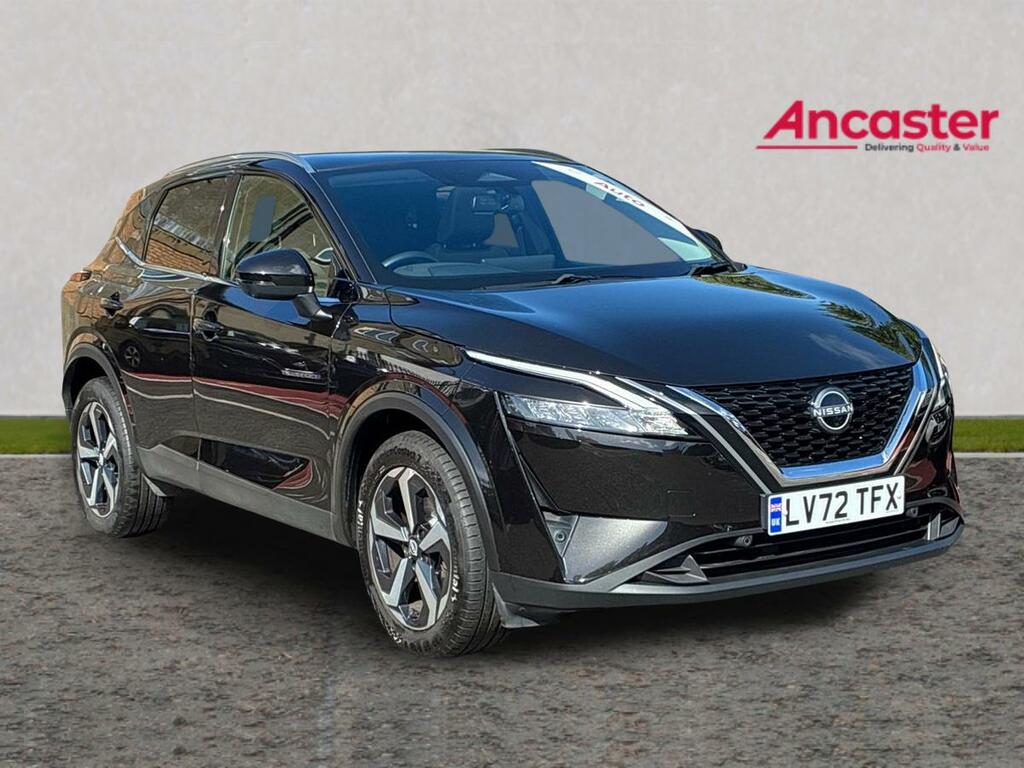 Nissan Qashqai 1.3 Dig-t Mh 158 N-connecta Glass Rf Xtronic LV72TFX Black