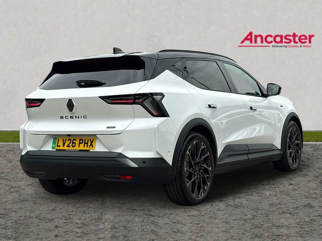 Renault Scenic 160Kw Techno Esprit Alpine 87Kwh Long Range At LV26PHX White #3