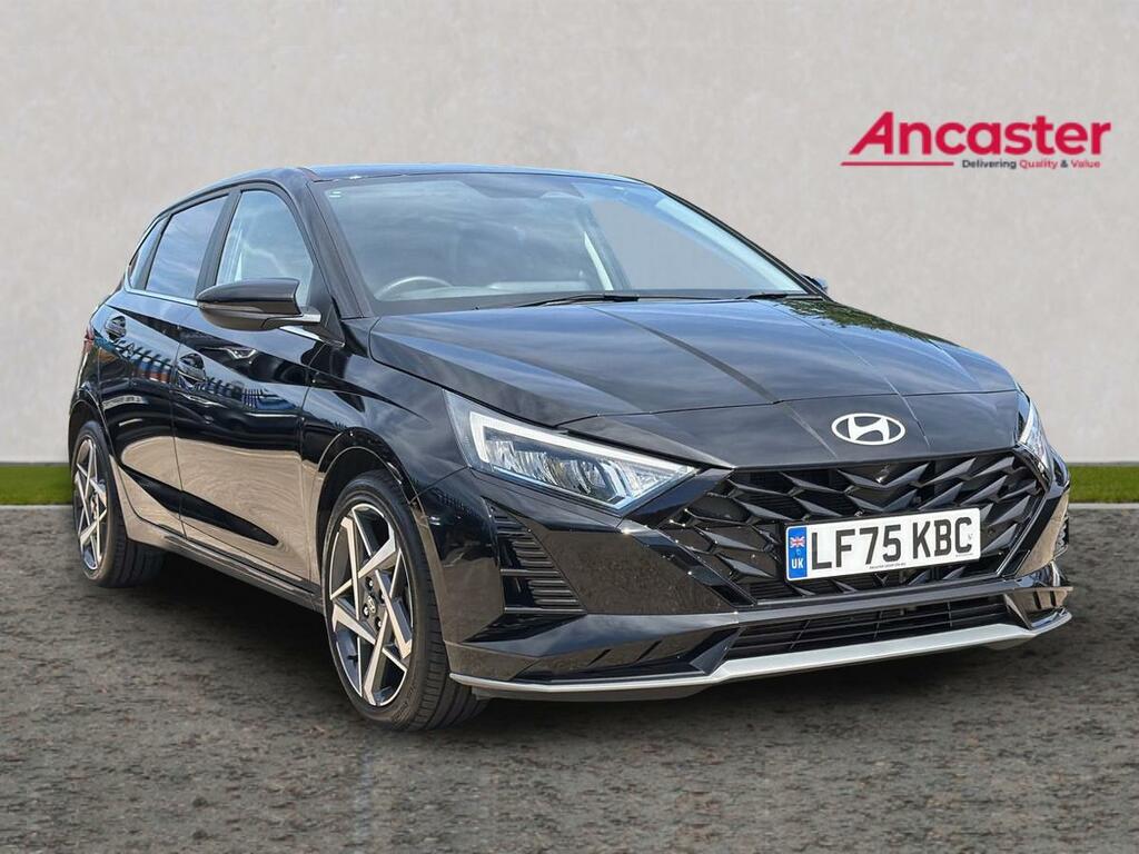 Hyundai I20 1.0T Gdi 90 Tech Line Dct LF75KBC Black