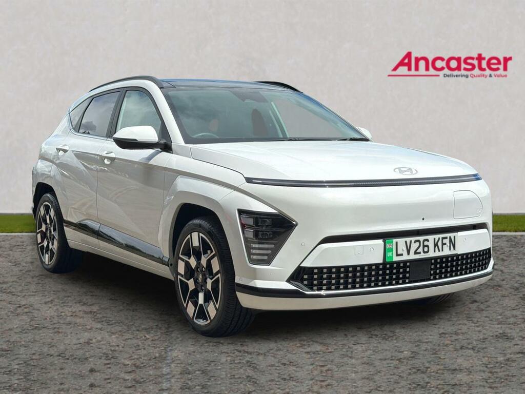 Hyundai Kona 160Kw Ultimate 65Kwh White