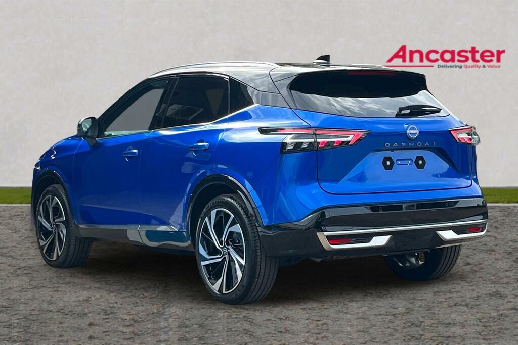 Nissan Qashqai 1.3 Dig-t Mh 158 Tekna Xtronic Blue #3