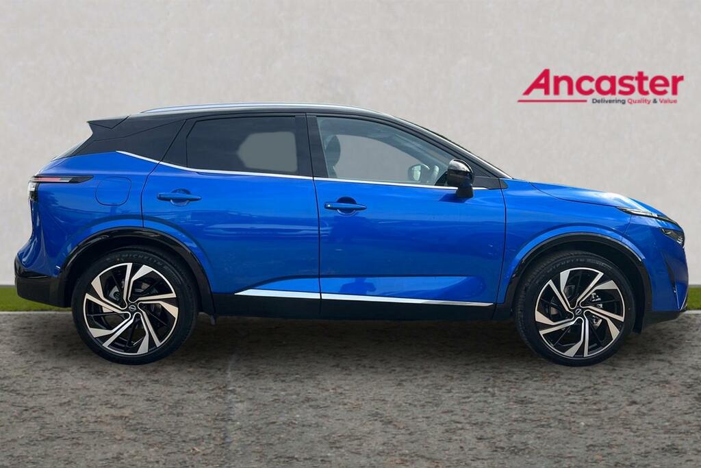 Nissan Qashqai 1.3 Dig-t Mh 158 Tekna Xtronic Blue #4